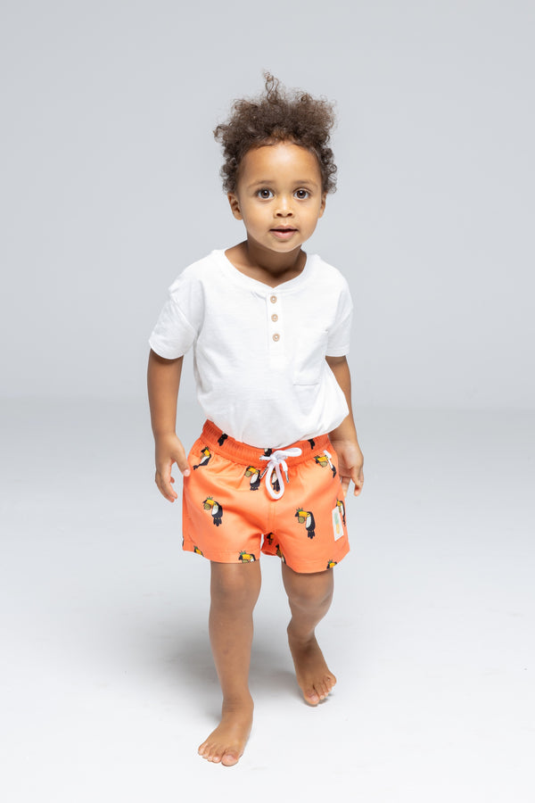 Toucan Swim Shorts - Boys