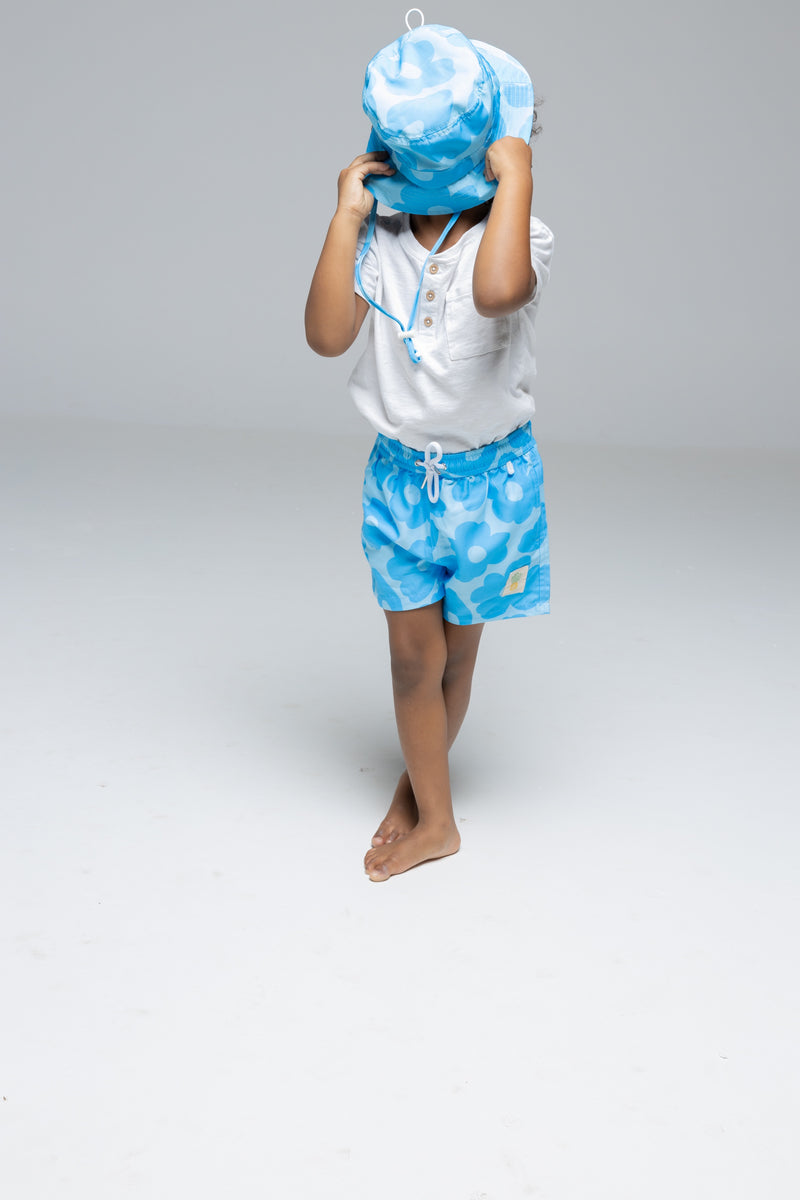 Floral Swim Shorts - Boys