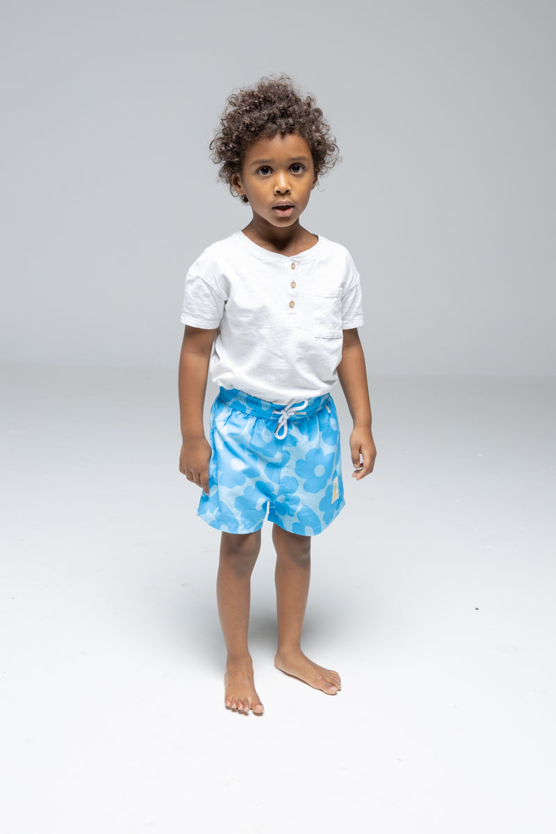 Floral Swim Shorts - Boys