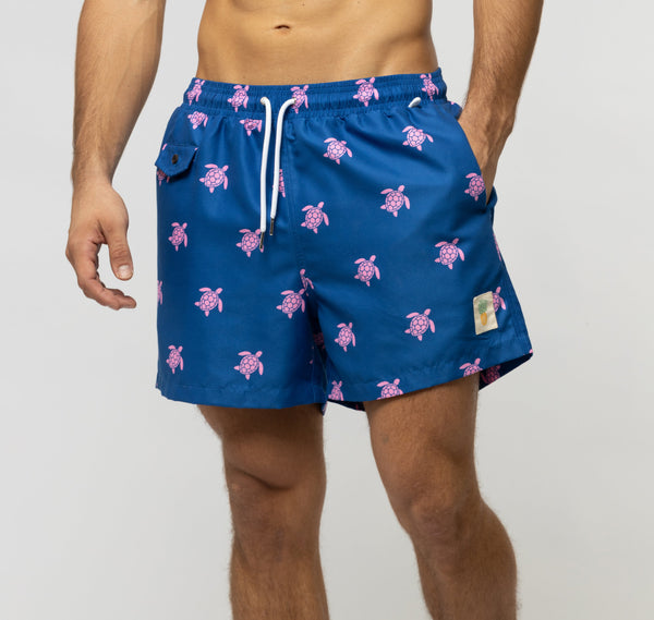Turtles Swim Shorts - Navy